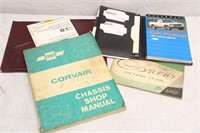 CAR MANUALS & 1965 CORVAIR CHASSIS MANUAL