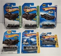 Lot Of Hot Wheels Batman Batmobiles On Blister