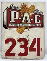 Vintage Pfister PAG Dealer Masonite