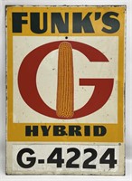 Vintage Funks Hybrid Seed Corn Masonite