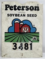 Peterson Soybean Seed Sign
Measures
