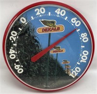 Vintage Dekalb Seed Corn Thermometer 
Measures