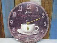 Cappuccino Wall Clock