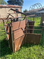 Shop Made Calf Chute/Table