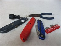 Tool Lot - Box Cutters + More