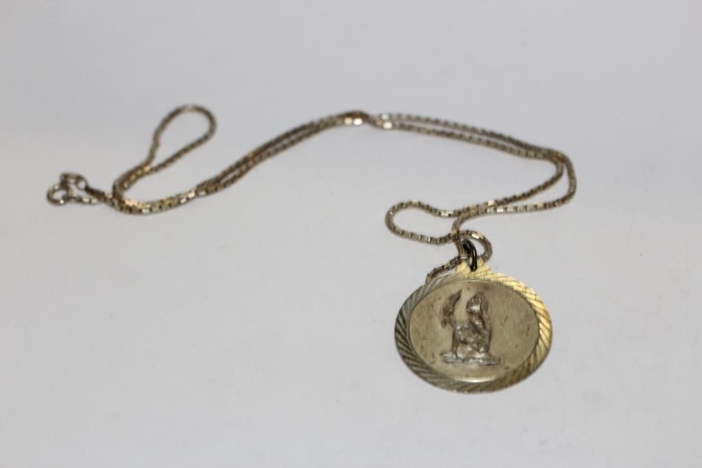 A Sterling Italian Necklace