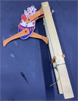 Wooden Clown Acrobat Toy