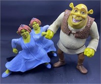 Shrek Toy Trio