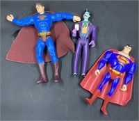 Superman and Joker Toy Trio