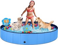 Kiddie Pool Hard Plastic Foldable Dog Bathing Tub