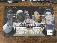 24 Packs Backstreet Boys Larger Than Life Cards