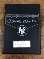Mickey Mantle 20 Card Set 1989 New York Yankees