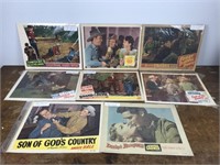 8 Western Movie Lobby Cards