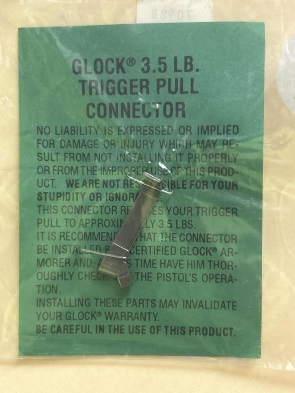 GLOCK 3.5lb Trigger Pull Connector