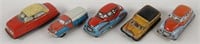 Vintage Tin Litho Cars & Coal Delivery Truck.