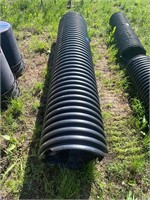 8' L x 1.5' Plastic Ribbed Pipe-great for culvert