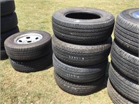 4 Bridgestone Tires 265/65/R17