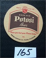 Potosi Beer Cardboard Coaster