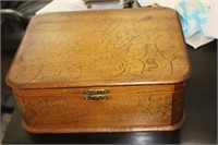 Antique, most likely Cedar Wood Box