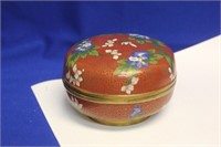 An Antique/Vintage Chinese Cloisonne Round Box