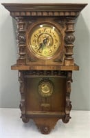 Friedrich Mauthe Vienna Regulator Wall Clock