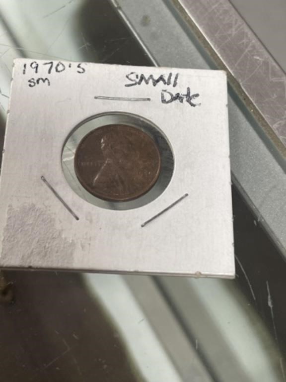 1970'S SMALL DATE PENNY