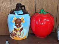 Pair of Vintage Cookie Jars