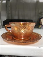 CARNIVAL CUP AND SAUCER