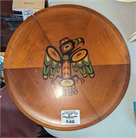 "Legend of the Eagle" Wooden bowl