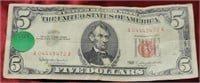 1963 RED SEAL $5 NOTE