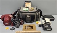 Nikon F3 Film Camera; Manual & Accessories