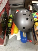 TOYS AND HELMET