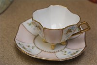 Victorian Style Cup and Saucer