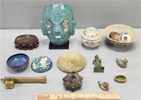 Cloisonne; Porcelain & Asian Objects d'Art