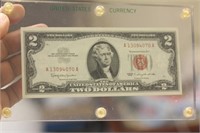 Uncirculated $2.00 Red Seal Note