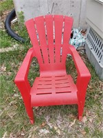 Adirondack plastic chair