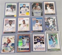 Baseball Card Autograph Inserts Pack Pulled