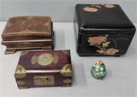 Asian Jewelry  Boxes & Limoges Trinket Box
