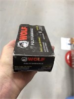 BOX WOLF 9MM LUGER AMMO