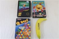 1980's Nintendo Games - Pac-Man, Pinball, Q-bert