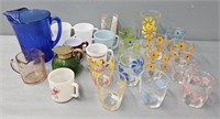 Kitchen Glass Lot incl Fire King