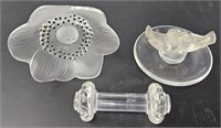 Lalique Crystal Art Glass Lot Collection