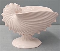 Wedgwood Alpine Pink Nautilus Shell Vase