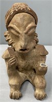 Folk Pottery Ethnographic Statue