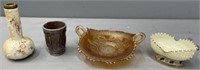 Victorian Art Glass & Carnival Lot Collection