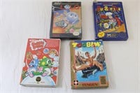 1980's Nintendo Games - Toobin, Burger Time, Lolo