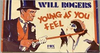 Young As You Feel Will Rogers Movie Ad