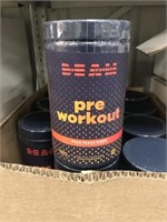 40 SCOOP CAN BEAM PRE WORKOUT POWDER