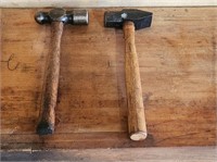 LARGE BALL PEIN HAMMER AND SHOP HAMMER