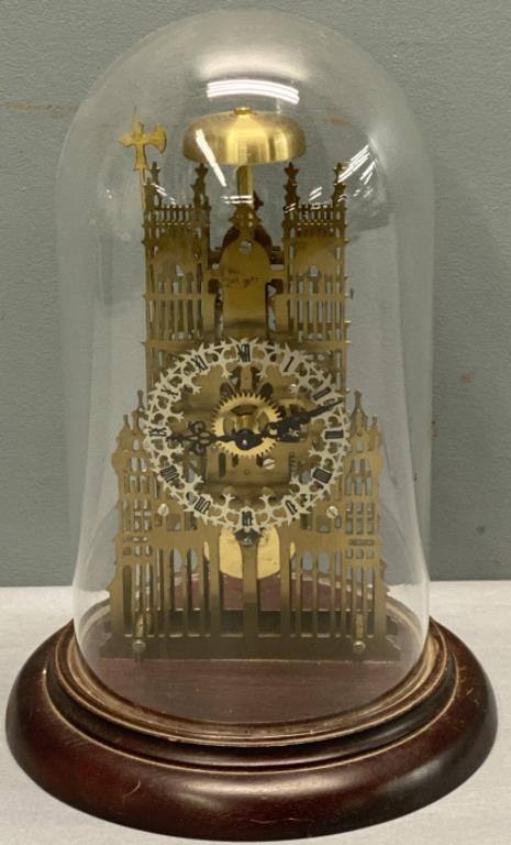 Brass Anniversary Clock Architectural